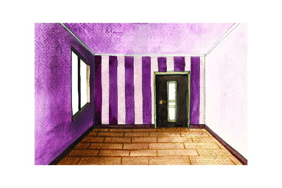Indoor Home Scene in Watercolor Embroidery Review
