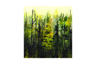 Misty Forest in Watercolor for Nature Amp Crafts
