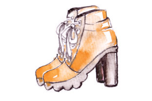 Modern Sole Watercolor Heels for Beauty Amp Crafts