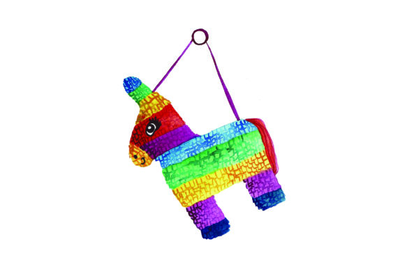 Pinata Watercolor: Mexican Craft Flair for Branding