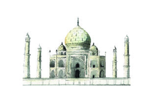 Taj Mahal Watercolor Style: A Designer's Real-Use Review